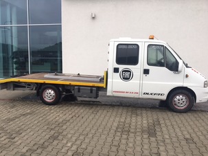 Fiat Ducato - Odťahový špecial / Odťahové vozidlo s prepravníkovým prívesom