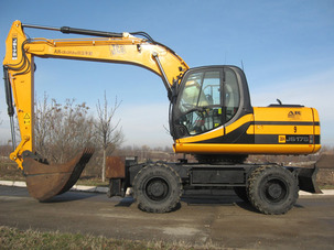 JCB175 - kolesové rýpadlo