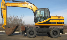 JCB175 - kolesové rýpadlo