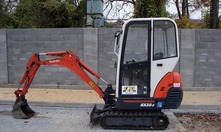 KUBOTA - KX 36–3 - minibáger - Minirýpadlo ( minibáger )