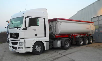 MAN TGX 18.480 - ťahač so sklápacím návesom - nosnosť 27t MAN TGX 18.480 - ťahač so sklápacím návesom - nosnosť 27t