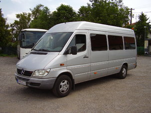 MERCEDES BENZ SPRINTER - počet prepravovaných osôb 18